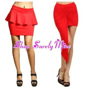 Bundle red skirts